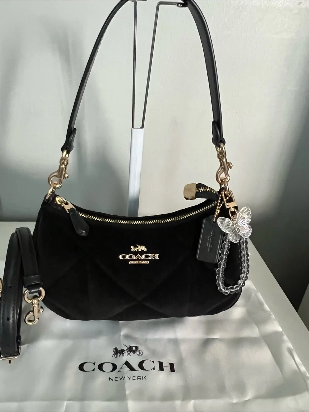 Coach Teri Shoulder Bag With Quilting